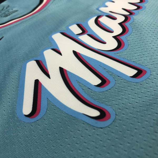 Regata  Miami Heat Vice Edition Dwayne Wade Azul