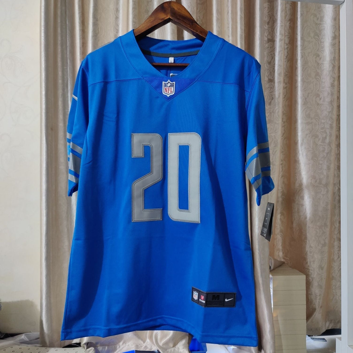 Camisa  Detroit Lions Vapor Limited Azul