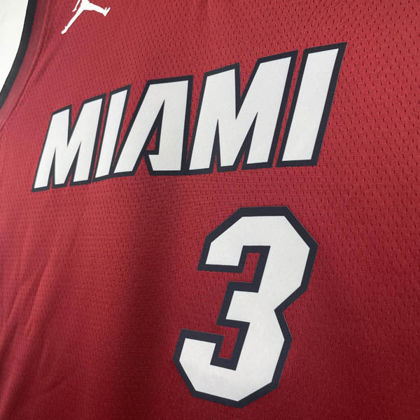 Regata  Miami Heat Statement Edition Dwayne Wade Vermelha