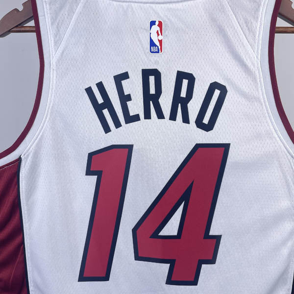 Regata  Miami Heat Association Edition 24/25 Tyler Herro Branca