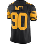 Camisa Pittsburgh Steelers T.J Watt Color Rush Vapor Preta