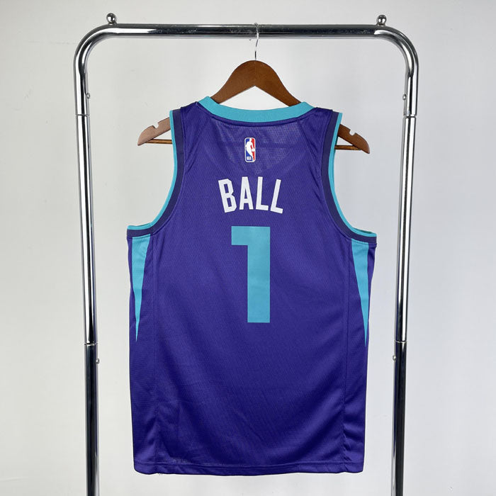 Regata  Charlotte Hornets Statement Edition 20/21 LaMelo Ball Roxa