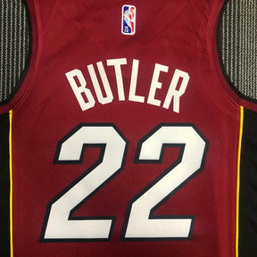 Regata  Miami Heat Statement Edição 75 anos Jimmy Butler Vermelha