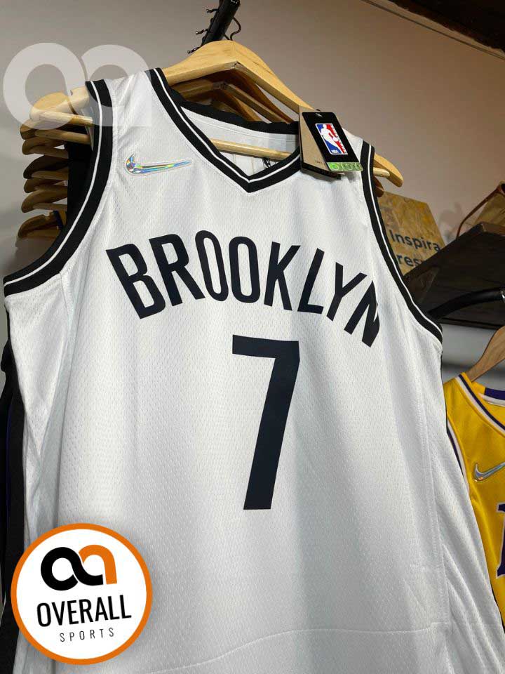 Regata  Brooklyn Nets Edição 75 anos Kevin Durant Branca