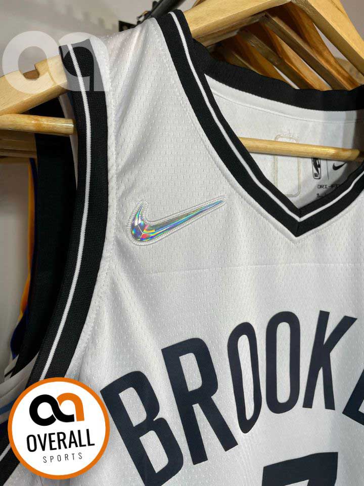 Regata  Brooklyn Nets Edição 75 anos Kevin Durant Branca
