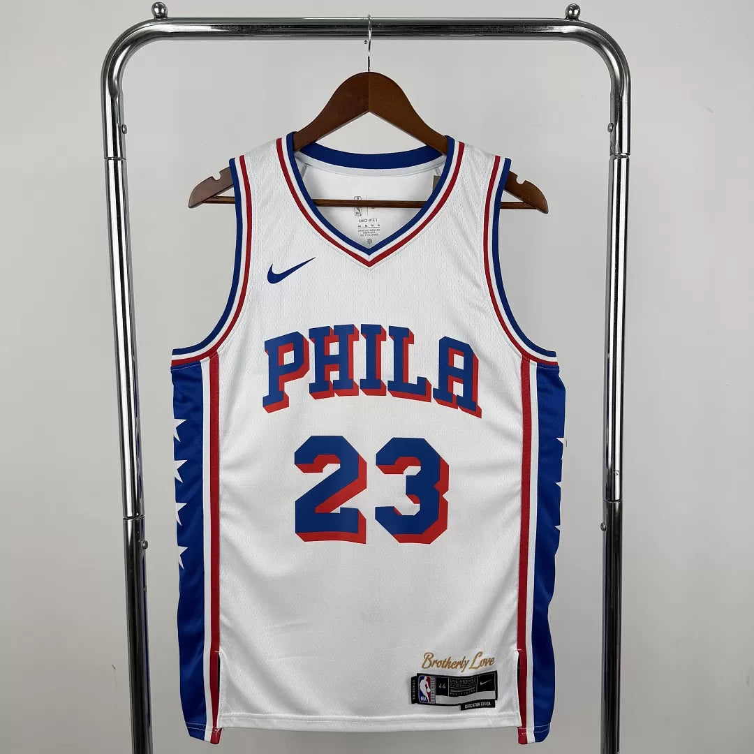 Regata Philadelphia 76ers Association Edition 26/27 Lebron James Branca
