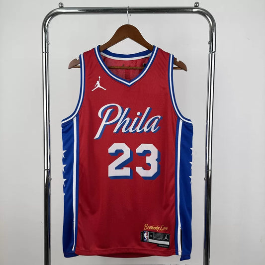 Regata Philadelphia 76ers Statement Edition 26/27 Lebron James Vermelha