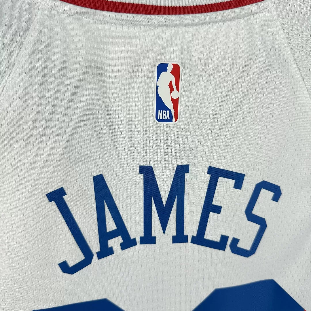 Regata Philadelphia 76ers Association Edition 26/27 Lebron James Branca
