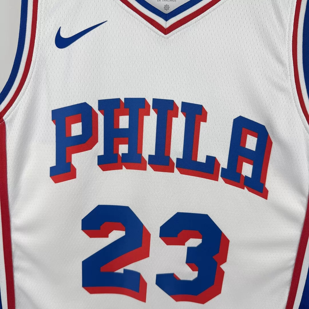Regata Philadelphia 76ers Association Edition 26/27 Lebron James Branca
