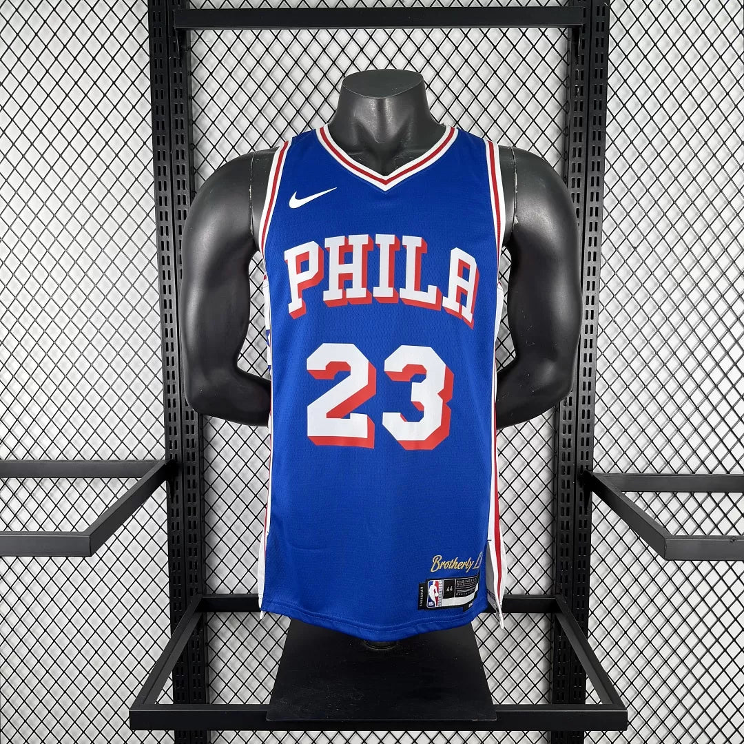 Regata Philadelphia 76ers Icon Edition 26/27 Lebron James Azul