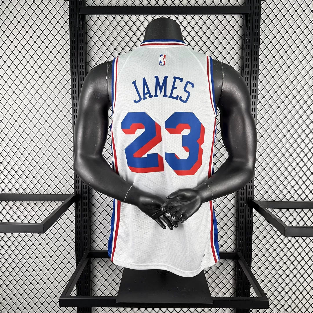 Regata Philadelphia 76ers Association Edition 26/27 Lebron James Branca
