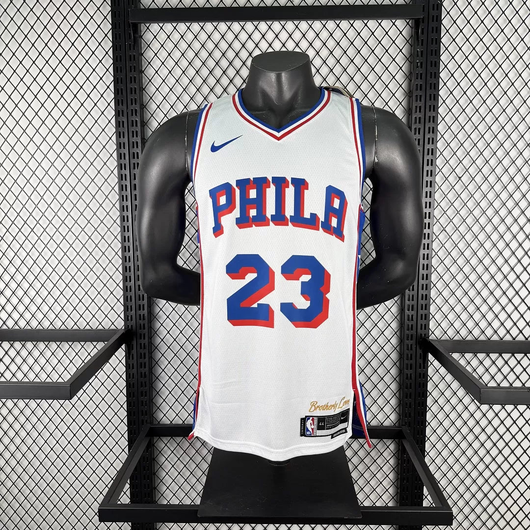 Regata Philadelphia 76ers Association Edition 26/27 Lebron James Branca