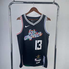 Regata  Los Angeles Clippers City Edition 22/23 Paul George Preta