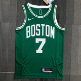 Regata  Boston Celtics Edição 75 anos 21/22 Jaylen Brown Verde
