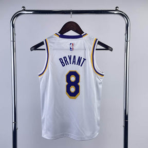 Regata Infantil  Los Angeles Lakers Kobe Bryant 8 Branca