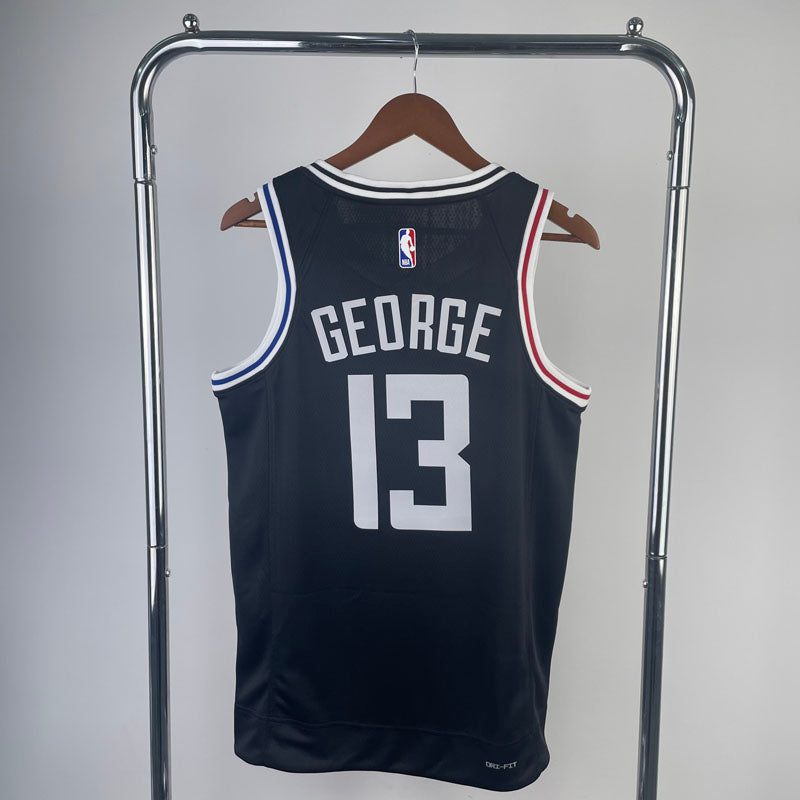 Regata  Los Angeles Clippers City Edition 22/23 Paul George Preta