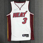 Regata  Miami Heat Association Edição 75 anos Dwayne Wade Branca
