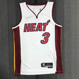 Regata  Miami Heat Association Edição 75 anos Dwayne Wade Branca