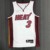 Regata  Miami Heat Association Edição 75 anos Dwayne Wade Branca