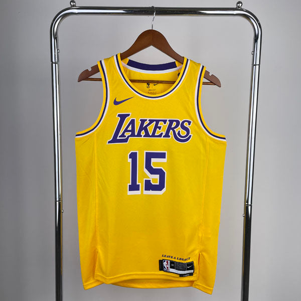 Regata  Los Angeles Lakers Icon Edition 24/25 Austin Reaves Amarela