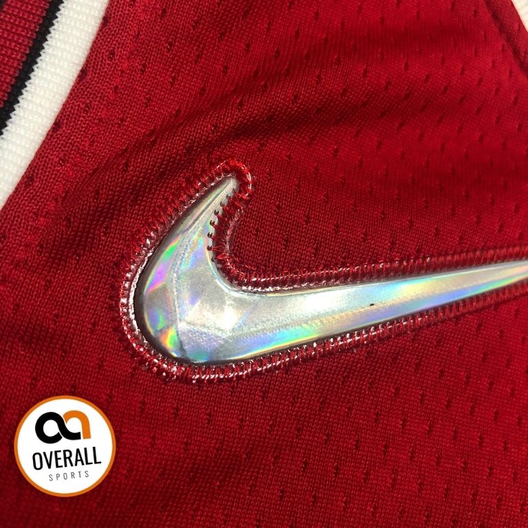 Regata  Chicago Bulls Icon Edição 75 anos Michael Jordan Vermelha