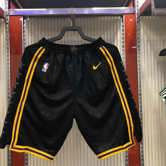 Short  Los Angeles Lakers Black Mamba Preto
