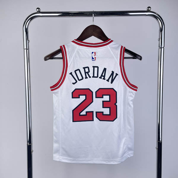Regata Infantil  Chicago Bulls Michael Jordan Branca
