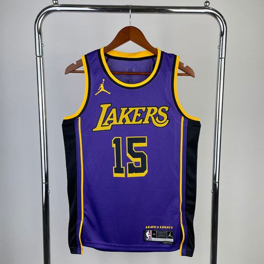 Regata  Los Angeles Lakers Statement Edition 24/25 Austin Reaves Roxa