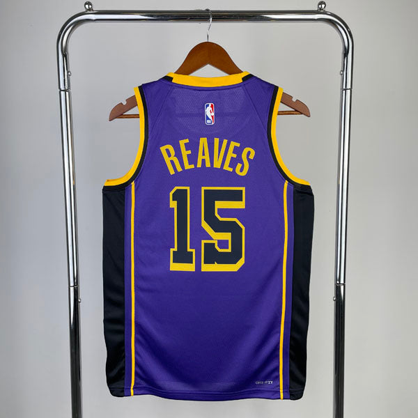 Regata  Los Angeles Lakers Statement Edition 24/25 Austin Reaves Roxa