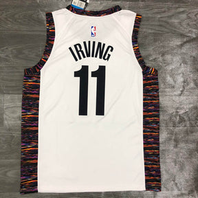 Regata  Brooklyn Nets City Edition Kyrie Irving Branca