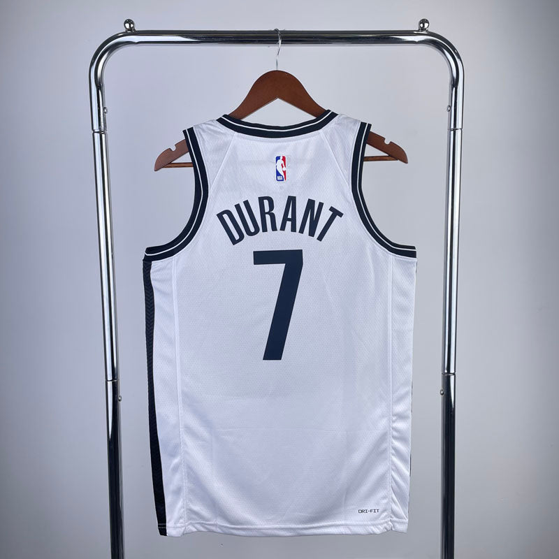 Regata  Brooklyn Nets Association Edition Kevin Durant Branca