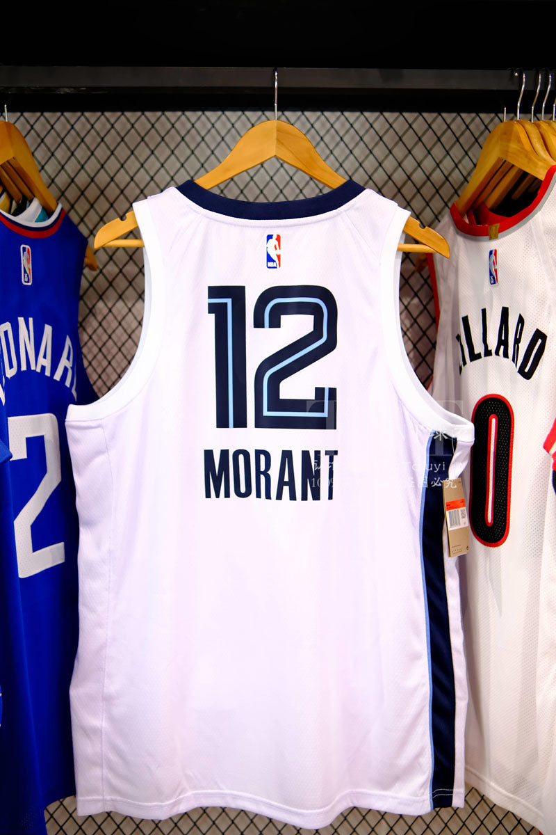 Regata  Memphis Grizzlies Association Edition 24/25 Ja Morant Branca