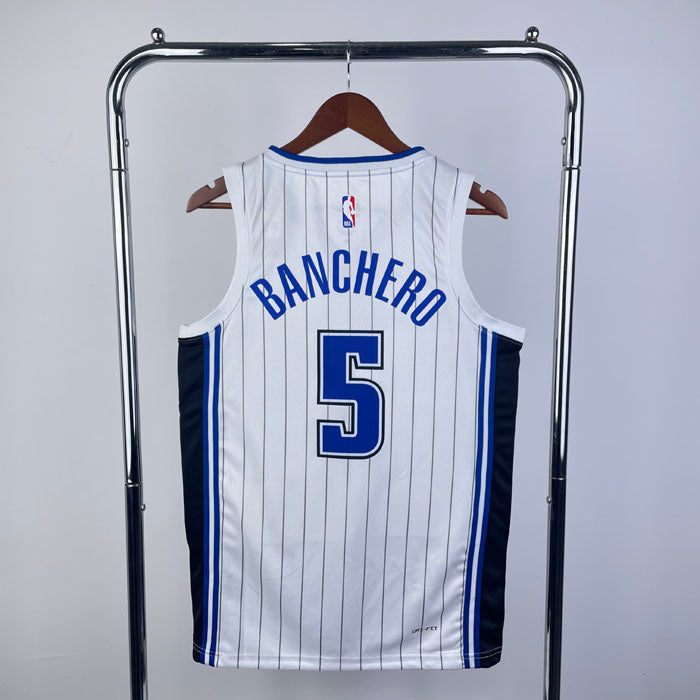 Regata  Orlando Magic Association Edition 24/25 Paolo Banchero Branca