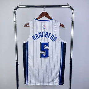 Regata  Orlando Magic Association Edition 24/25 Paolo Banchero Branca