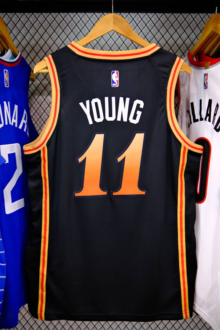 Regata  Atlanta Hawks City Edition 22/23 Trae Young Preta