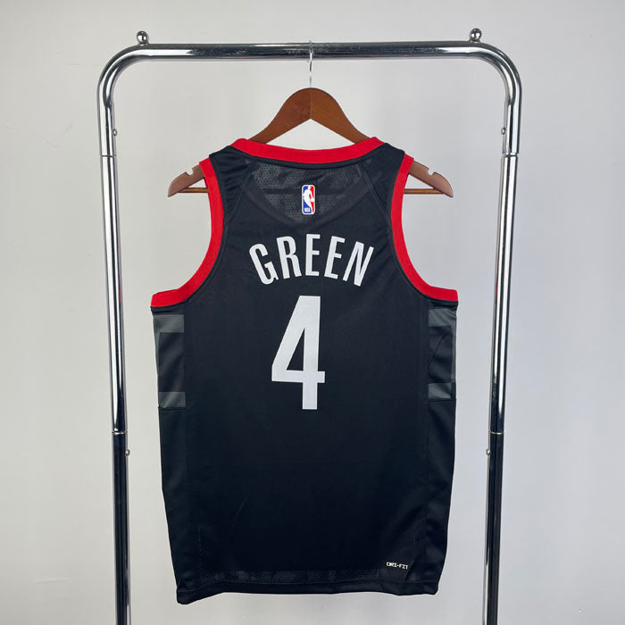 Houston Rockets Statement Regata Houston Rockets Statement Edition 23/24 Jalen Green Preta ...