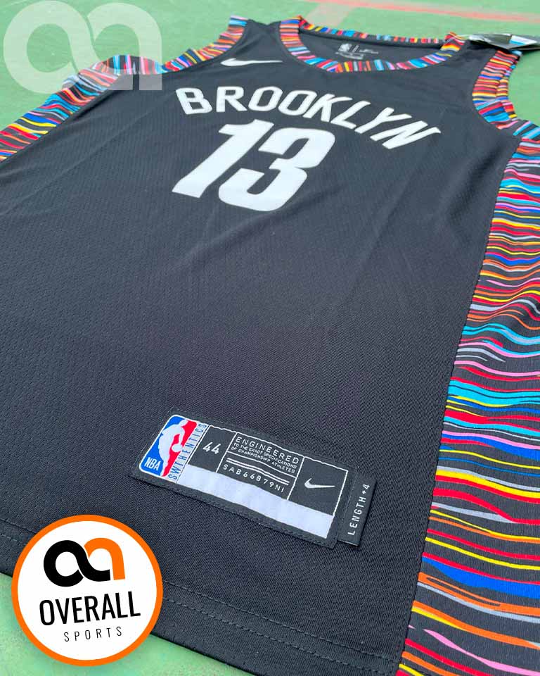 Regata  Brooklyn Nets City Edition 19/20 James Harden Preta