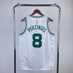 Regata  Boston Celtics Association Edition 24/25 Kristaps Porzingis Branca