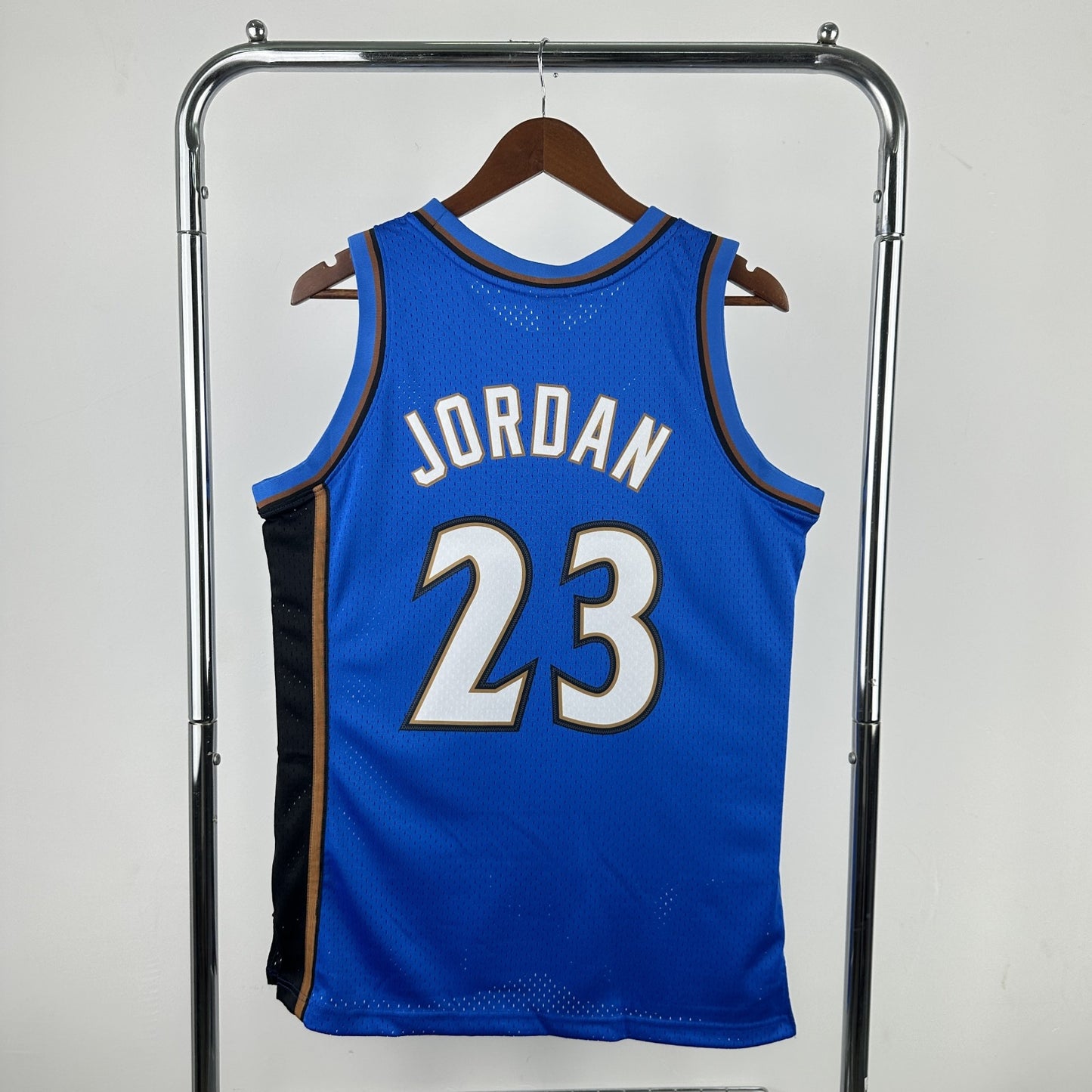 Regata Wizards Retrô Mitchell & Ness 2001/2002 Michael Jordan Azul