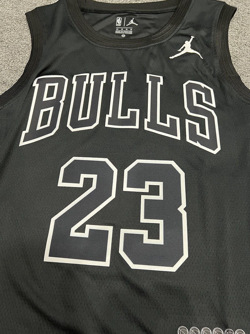 Regata Chicago Bulls Edição de MvP Michael Jordan Preta