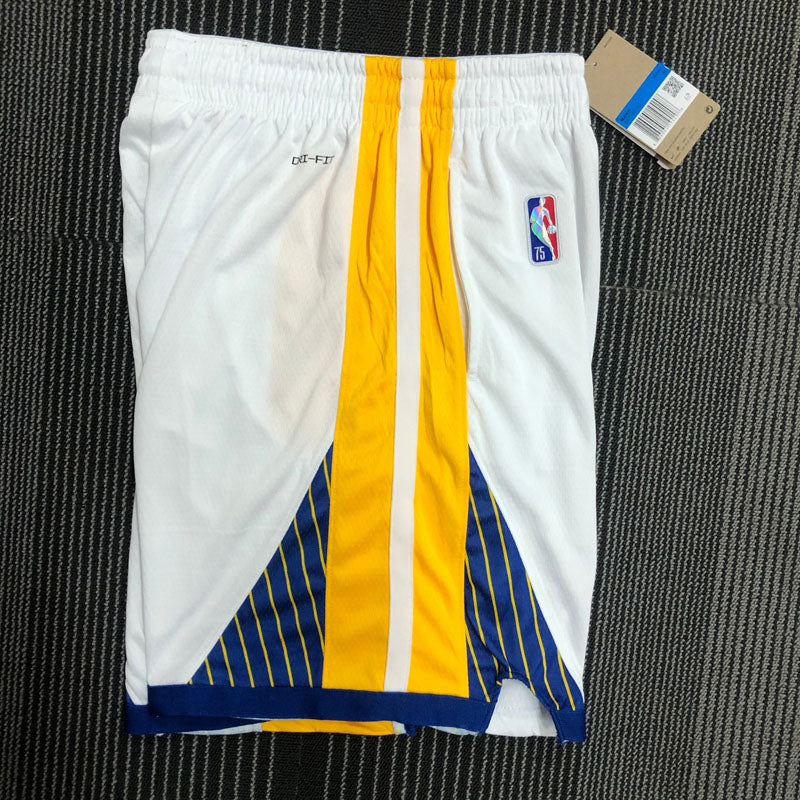 Short  Golden State Warriors Association Edição 75 anos 21/22 Branco