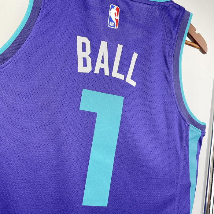 Regata  Charlotte Hornets Statement Edition 20/21 LaMelo Ball Roxa