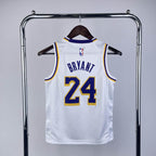 Regata Infantil  Los Angeles Lakers Kobe Bryant 24 Branca