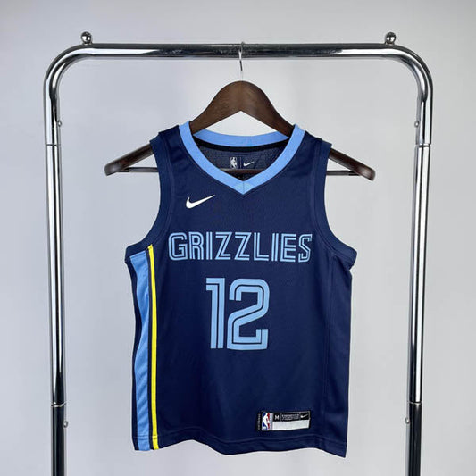 Regata Infantil  Memphis Grizzlies Ja Morant Azul