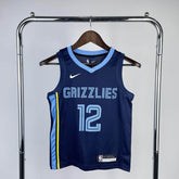 Regata Infantil  Memphis Grizzlies Ja Morant Azul