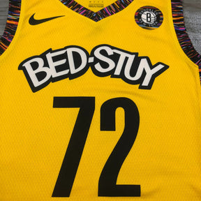 Regata  Brooklyn Nets Bed Stuy Edition Notorius B.I.G Amarela