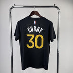 Camiseta  Golden State Warriors Stephen Curry DRI-FIT Preta