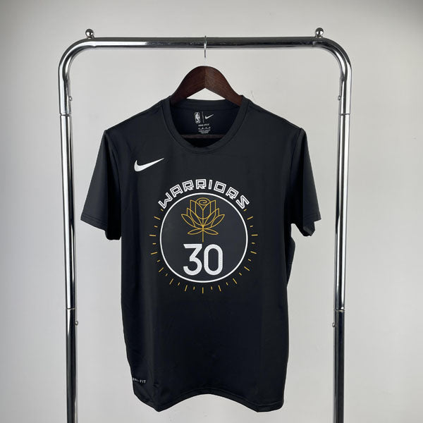 Camiseta  Golden State Warriors Stephen Curry DRI-FIT Preta