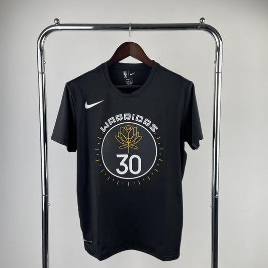 Camiseta  Golden State Warriors Stephen Curry DRI-FIT Preta