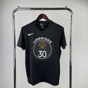 Camiseta  Golden State Warriors Stephen Curry DRI-FIT Preta